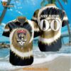 Florida Panthers Grateful Dead Tie Dye Hawaiian Design Button Shirt