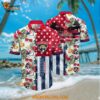 Florida Panthers Hawaiian Shirt Tropical Hat And Glasses Pattern Summer Hawaiian Shirt