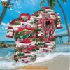 Minnesota Wild Hawaiian Shirt Tropical Desert Island Motif Summer Hawaiian Shirt
