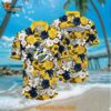Nashville Predators Hawaiian Shirt Tropical Begonia Flower Pattern Summer Hawaiian Shirt