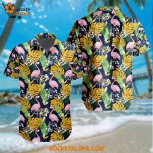 Nashville Predators Special Flamingo Hawaiian Design Button Shirt