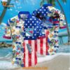 New York Rangers Hawaiian Shirt Tropical Hat And Glasses Pattern Summer Hawaiian Shirt
