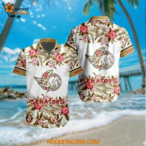Ottawa Senators Hawaiian Shirt Team Beach Vibe Hawaii Shirt