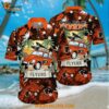 Philadelphia Flyers Hawaiian Shirt Tropical Forest Motif Car Traveling Summer Hawaiian Shirt