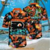 Philadelphia Flyers Hawaiian Shirt With Tropical Fruits Summer Hawaiian Shirt