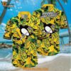 Pittsburgh Penguins Hawaiian Shirt Tropical Leaf Pattern Summer Hawaiian Shirt