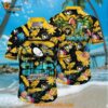Pittsburgh Penguins Hawaiian Shirt With Tropical Fruits Summer Hawaiian Shirt