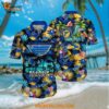 St Louis Blues Hawaiian Shirt With Tropical Fruits Summer Hawaiian Shirt