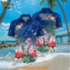 Tampa Bay Lightning Hawaiian Shirt Tropical Parrot And Flamingo Motifs Summer Hawaiian Shirt 1