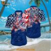 Tampa Bay Lightning Hawaiian Shirt With American Independence Day Pattern Summer Hawaiian Shirt 1