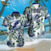 Tampa Bay Lightning Hockey Tropical Flower Hawaiian Design Button Shirt
