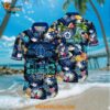 Toronto Maple Leafs Hawaiian Shirt With Tropical Fruits Summer Hawaiian Shirt