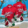 Washington Capitals Hawaiian Shirt Tropical Forest Motifs Summer Hawaiian Shirt
