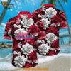 Washington Capitals Hawaiian Shirt Tropical Rose Pattern Summer Hawaiian Shirt
