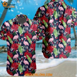 Washington Capitals Special Flamingo Hawaiian Design Button Shirt