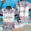 Washington Capitals Special Flower Tropical Design Hawaiian Button Shirt