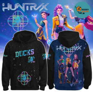 Anaheim Ducks X Kpop Demon Hunters Hoodie