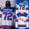 Buffalo Sabres X Tage Thompson Team Usa Limited Edition Hockey Jersey