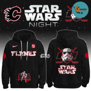 Calgary Flames X Star Wars Night 2026 Special Edition Hoodie