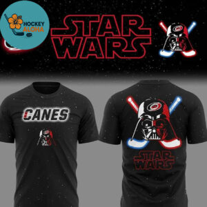 Carolina Hurricanes Star Wars 2026 Night Dark Force Two Sided Shirt