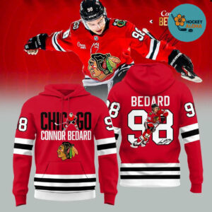 Chicago Blackhawks Connor Bedard Limited Edition Hoodie
