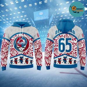 Colorado Avalanche Collab Grateful Dead Hoodie