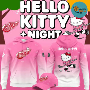 Detroit Red Wings X Hello Kitty 2026 Edition Hoodie