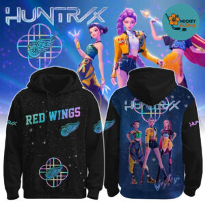 Detroit Red Wings X Kpop Demon Hunters 2026 Hoodie