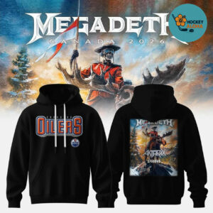 Edmonton Oilers X Megadeth Canada 2026 Tour Special Edition Hoodie