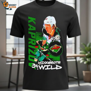Minnesota Wild Kirill Kaprizov Playmaker Signature Shirt 1