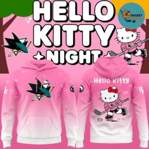 San Jose Sharks X Hello Kitty Special Edition Hoodie