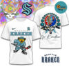 Seattle Kraken X Deadhead T shirt