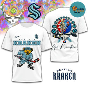 Seattle Kraken X Deadhead T shirt