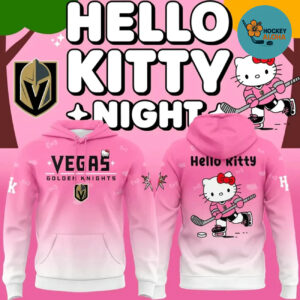 Vegas Golden Knights X Hello Kitty 2026 Edition Hoodie