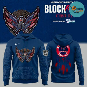 Washington Capitals Hispanic Heritage Block Party Limited Edition Hoodie
