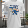 Menorasaurus Rex Dinosaur Hanukkah Shirt 1