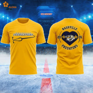 Nashville Predators Healthcare Appreciation Night 2026 Hoodie Shirt