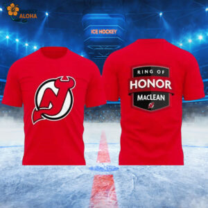 New Jersey Devils Legacy Red Two Sided Shirt