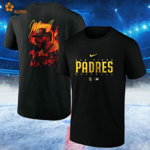 San Diego Padres Merrill Madness Photo Shirt